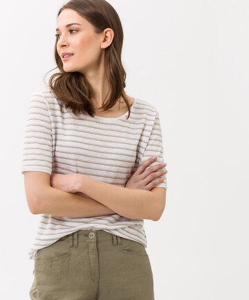 BRAX Shirt 'Cathy' in Beige: voorkant