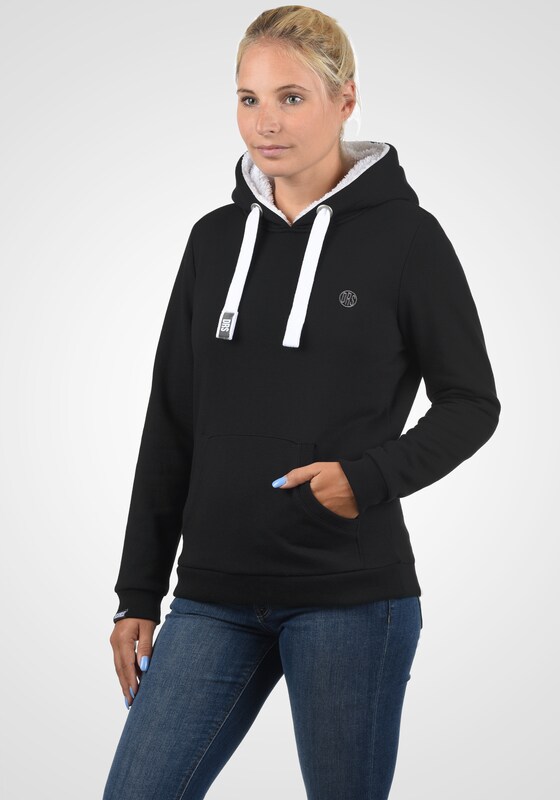 Desires Hoodie 'Benja Pile' in schwarz | ABOUT YOU DESIRES Hoodie »Bennja Pile« Kapuzenpullover mit gefütterter