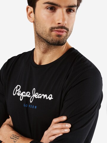 T-Shirt 'Eggo' Pepe Jeans en noir