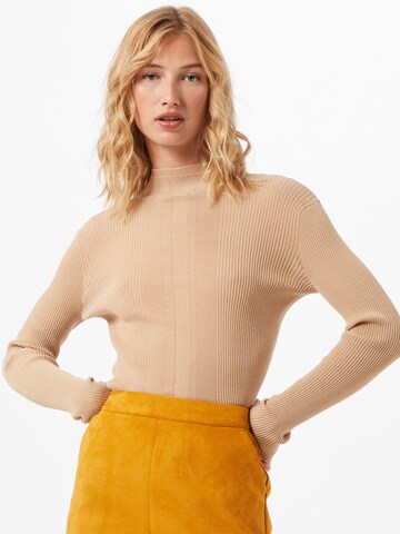 PATRIZIA PEPE Sweater 'Maglia' in Beige: front