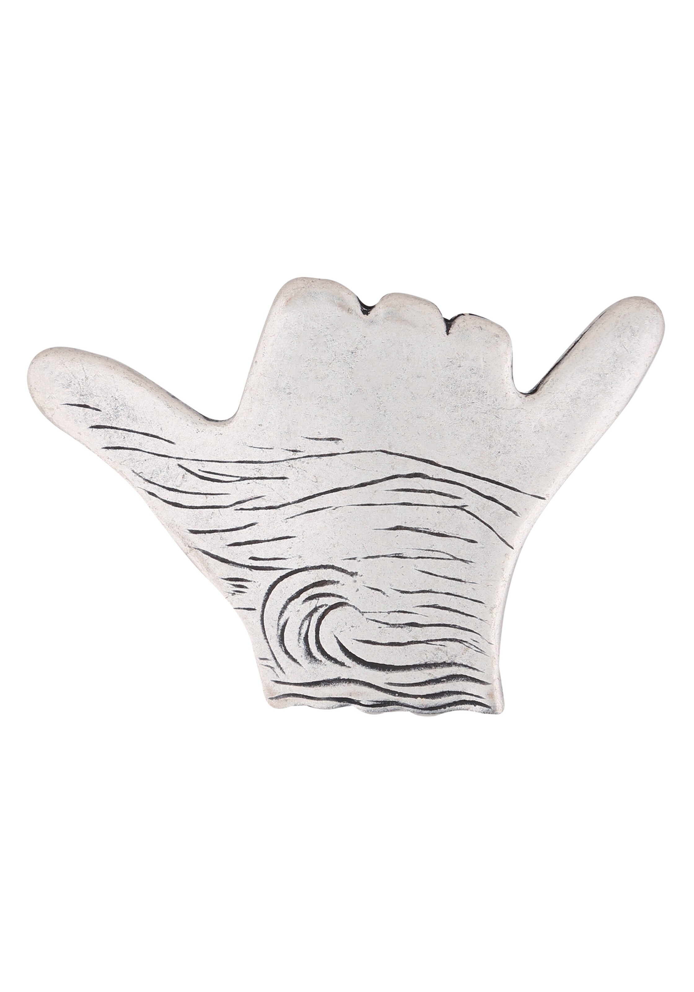 RETTUNGSRING by showroom 019° Belt in Silver: front