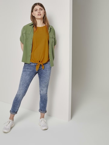 Maglietta di TOM TAILOR DENIM in verde