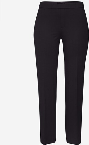 Part Two Trousers with creases 'Ponta' in Black: front