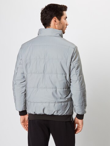 Urban Classics Between-season jacket in Grey: back