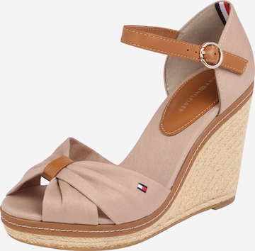 TOMMY HILFIGER Sandale 'Iconic Elena' in Beige: predná strana