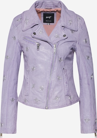 Maze Between-Season Jacket 'Blackridge' in Purple: front