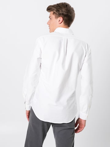 Coupe slim Chemise Polo Ralph Lauren en blanc