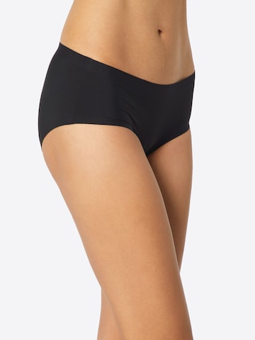 SCHIESSER Panty 'Invisible Cotton' in Schwarz: Vorderseite