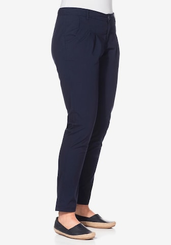 Coupe slim Pantalon chino SHEEGO en bleu