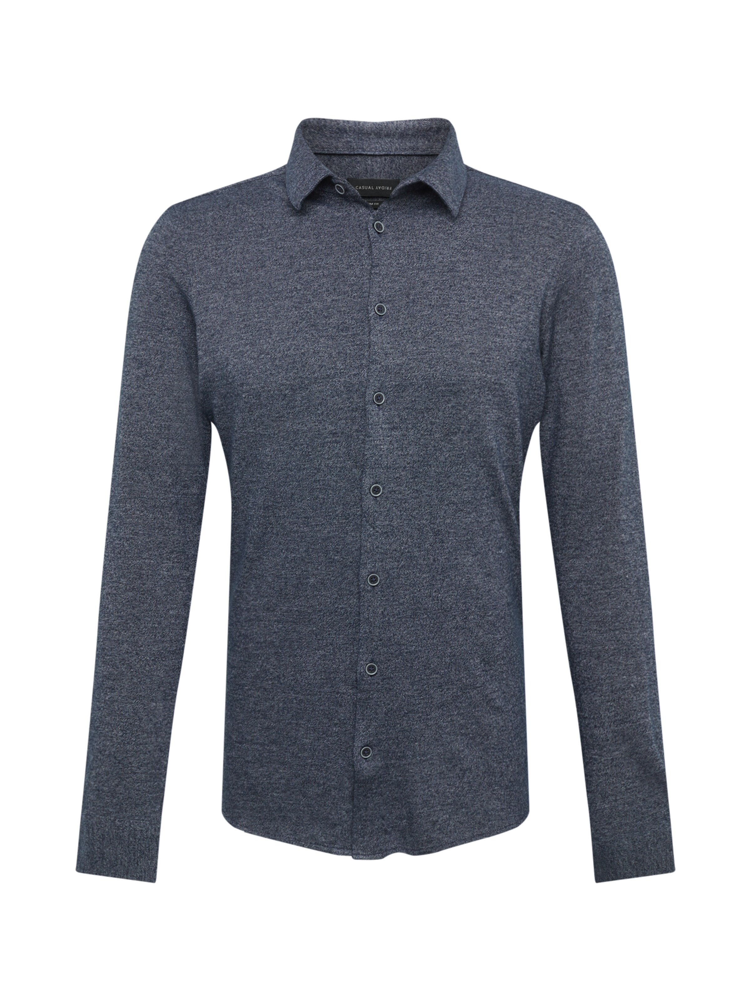 Casual Friday - Overhemd in de kleur Duifblauw