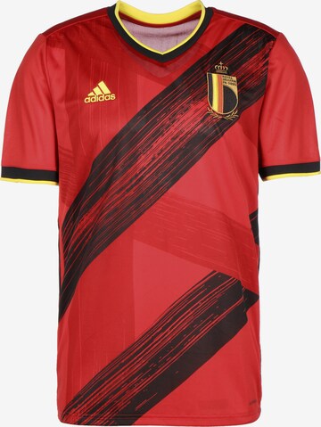 ADIDAS SPORTSWEAR Dres 'Belgien Home EM 2020' | rdeča barva: sprednja stran