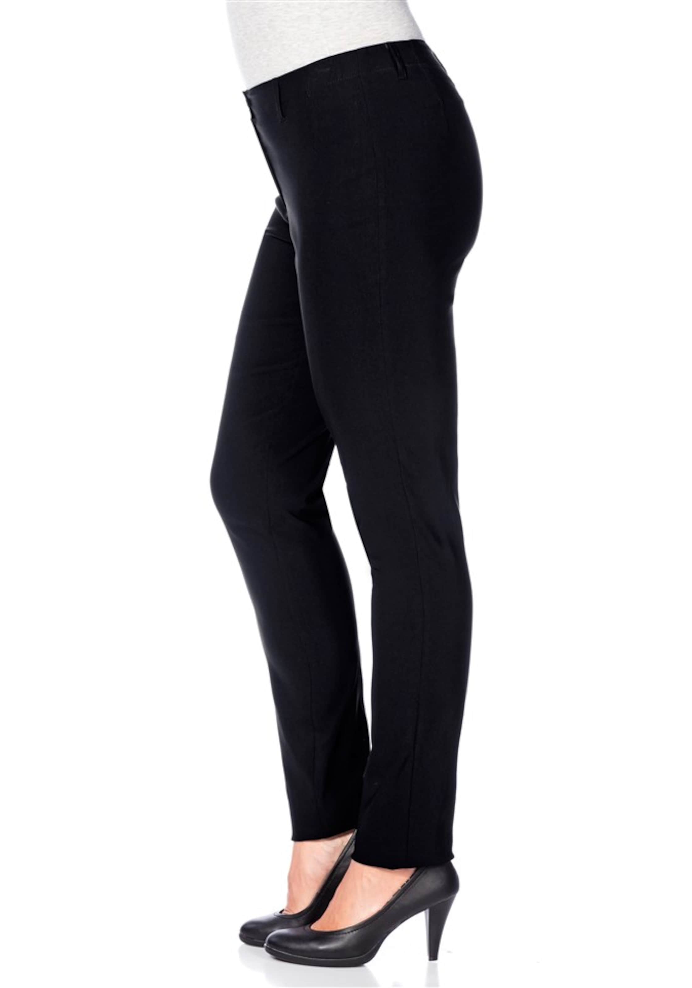 Slimfit Pantaloni 'Die Schmale' di SHEEGO in nero