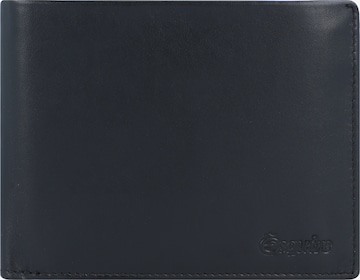 Esquire Wallet in Black: front