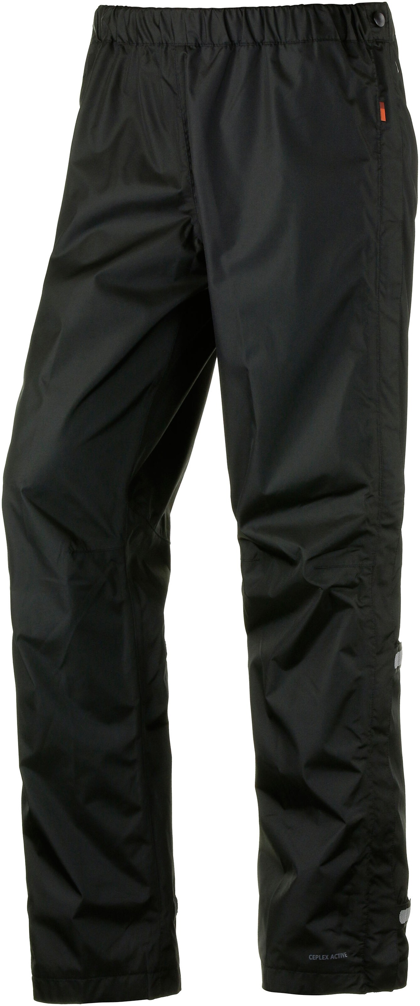 VAUDE - Fluid Zip Regenhose in schwarz