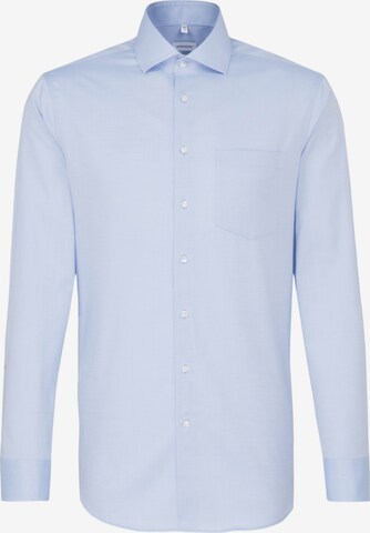 Chemise business SEIDENSTICKER en bleu : devant