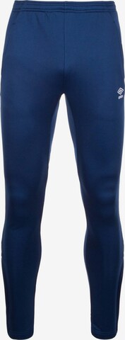 UMBRO Workout Pants in Blue: front