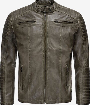 Redbridge Between-Season Jacket in Grey: front