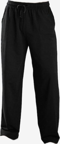 KangaROOS Pajama Pants in Black: front