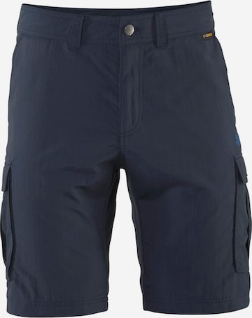 JACK WOLFSKIN Funktionsshorts 'Canyon' in Blau: front