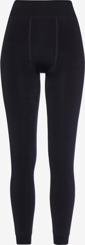 SYMPATICO Skinny Thermoleggings in Schwarz: predná strana