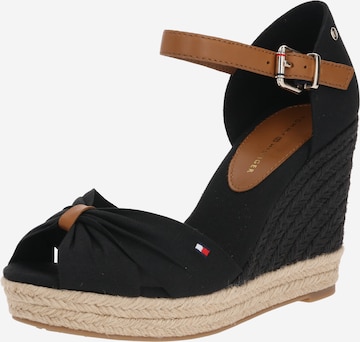 TOMMY HILFIGER Sandal 'ELENA' in Black: front