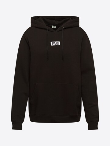 PARI Hoodie 'Mick' in Schwarz: predná strana