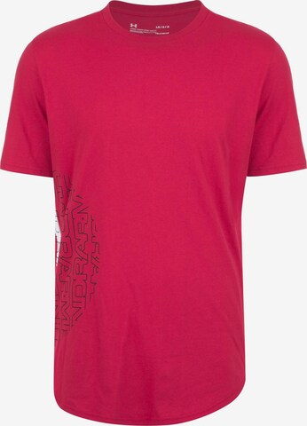 UNDER ARMOUR Funktionsshirt in Rot: predná strana