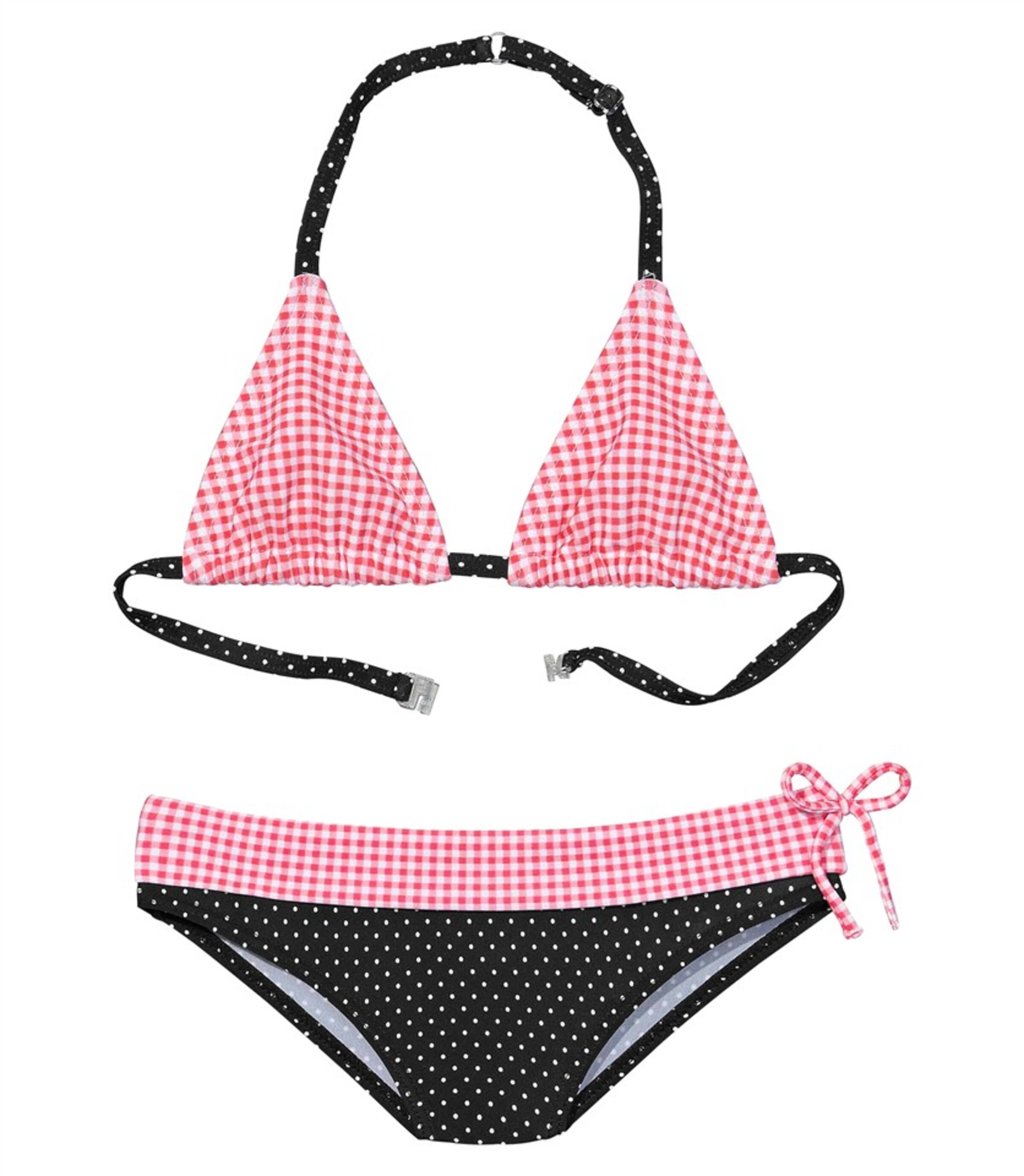 BUFFALO Triangle Bikini in Pink: front