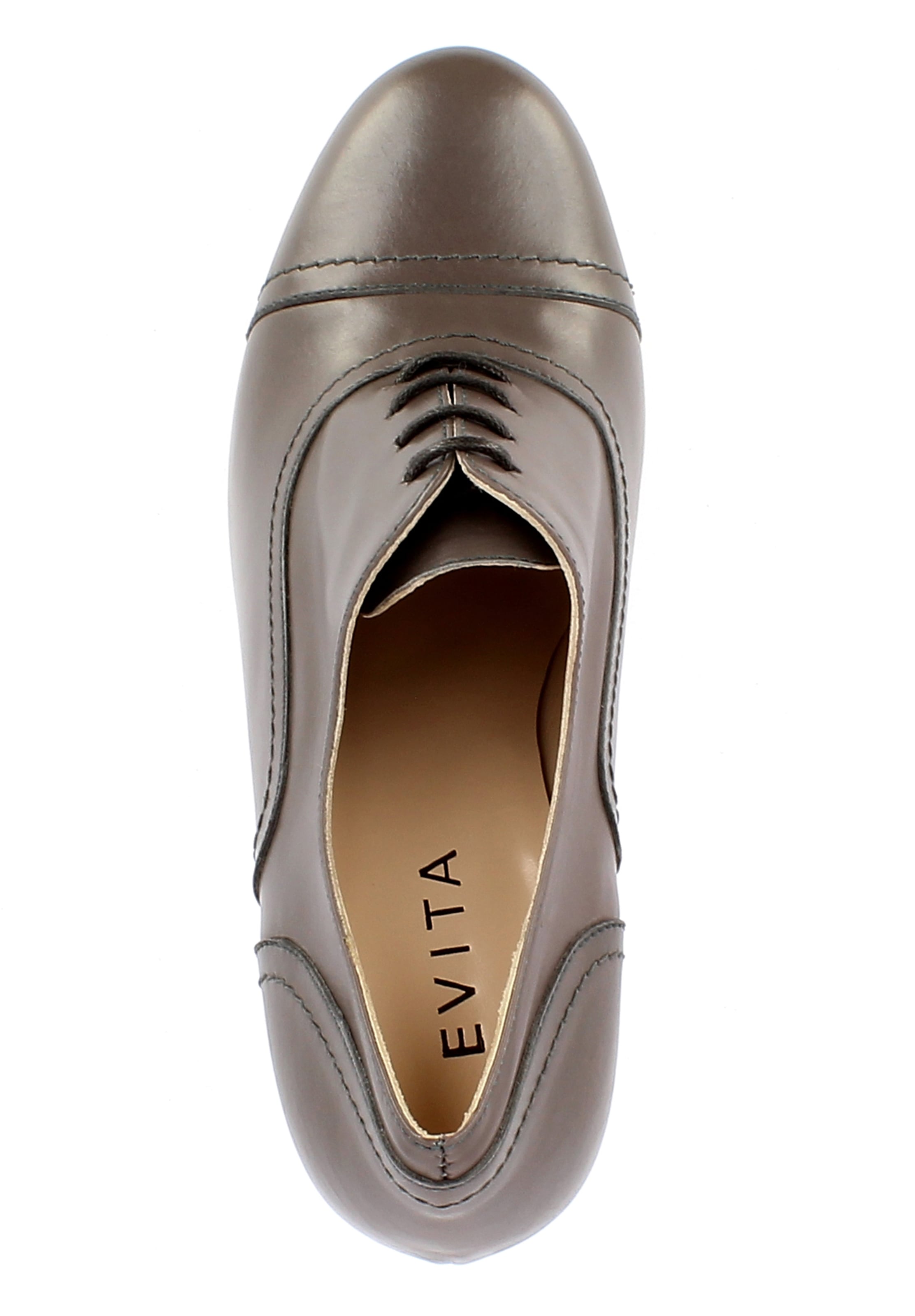 EVITA Platform Heels 'MARIA' in Grey