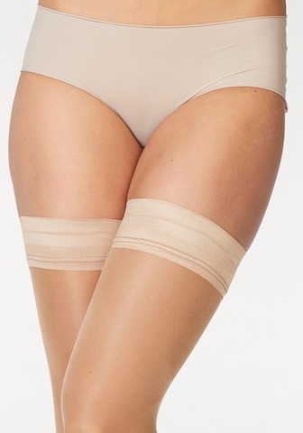 LASCANA Hold up stockings '20DEN' in Beige