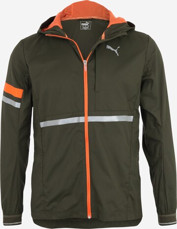 Veste outdoor 'LastLap' PUMA en vert : devant