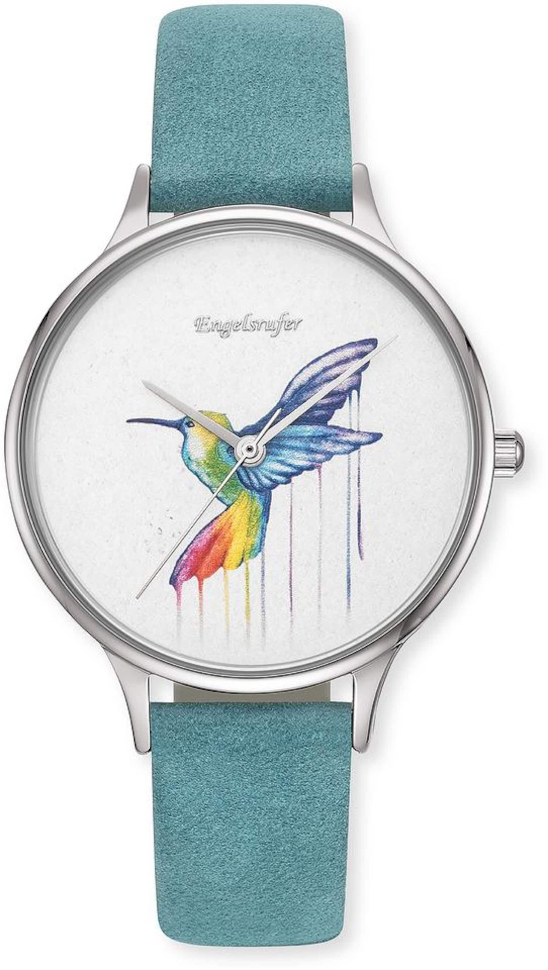 Engelsrufer Uhr in Grün: Vorderseite