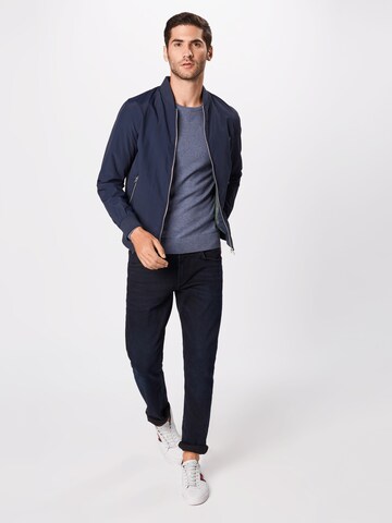 TOM TAILOR Regular Fit Pullover in Blau