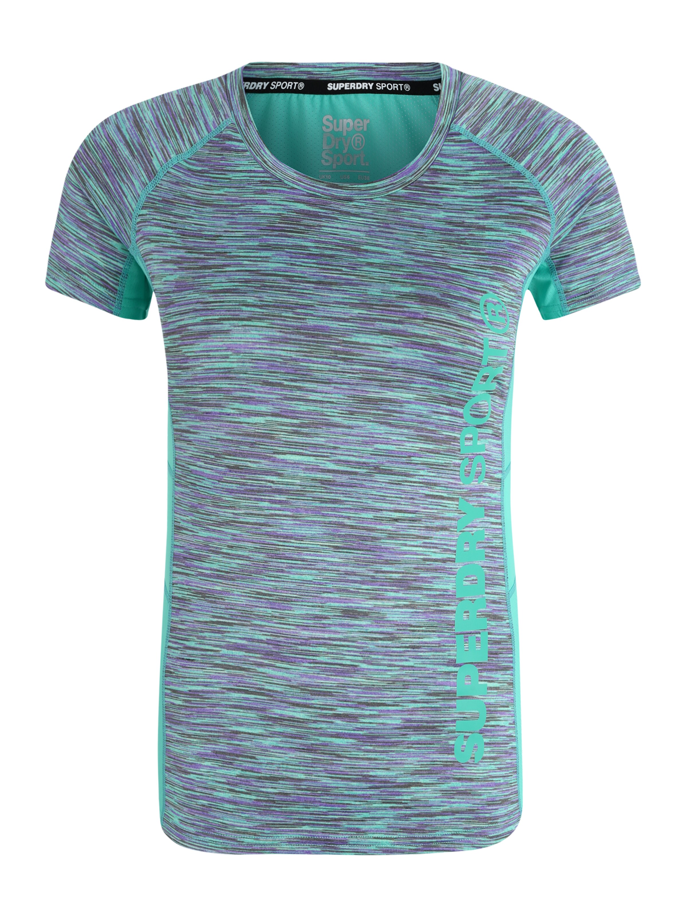 Superdry - Functioneel shirt in de kleur Aqua
