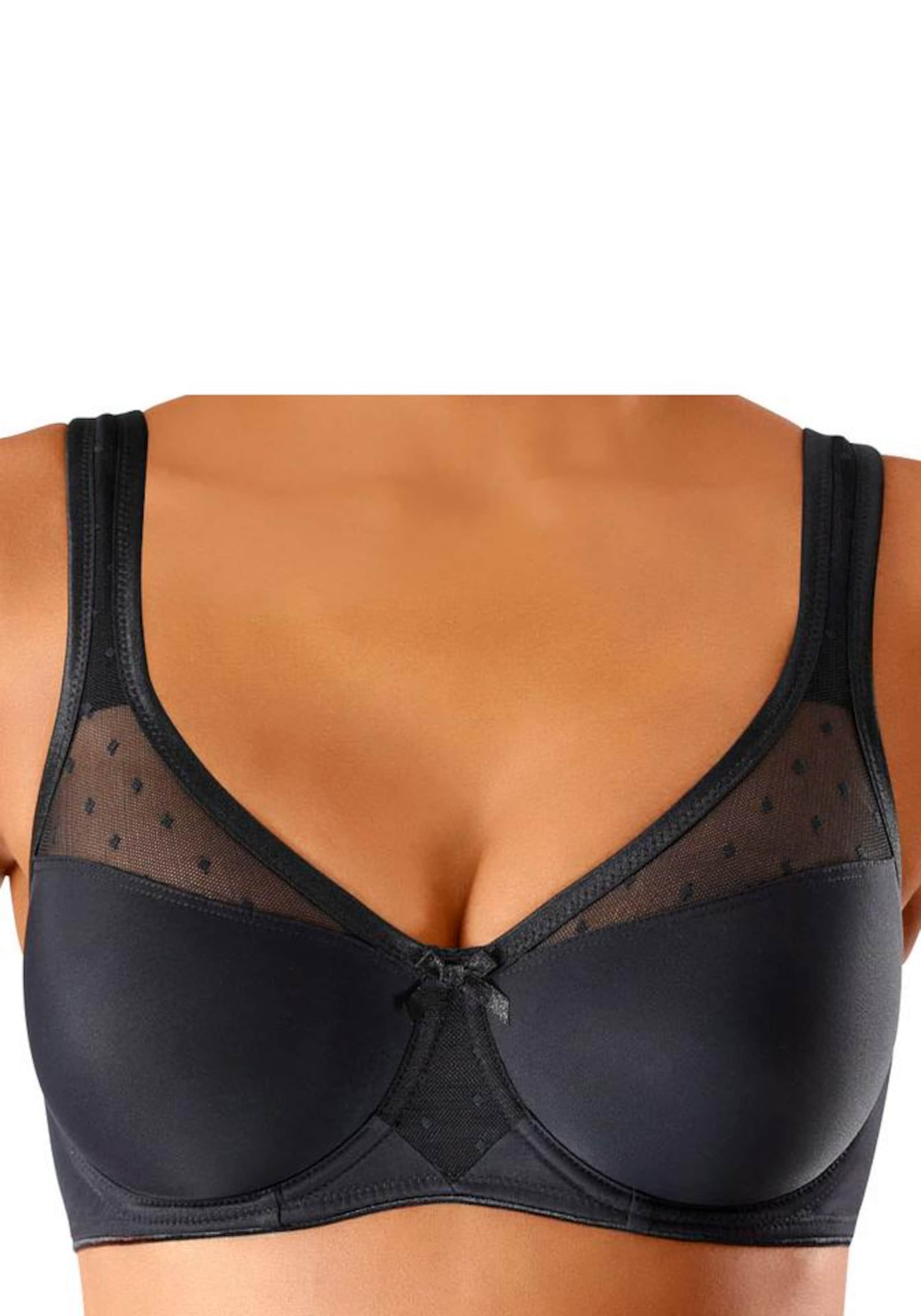 Minimiseur Soutien-gorge NUANCE en noir : devant
