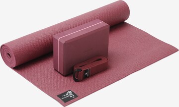 YOGISTAR.COM Mat in Red: front