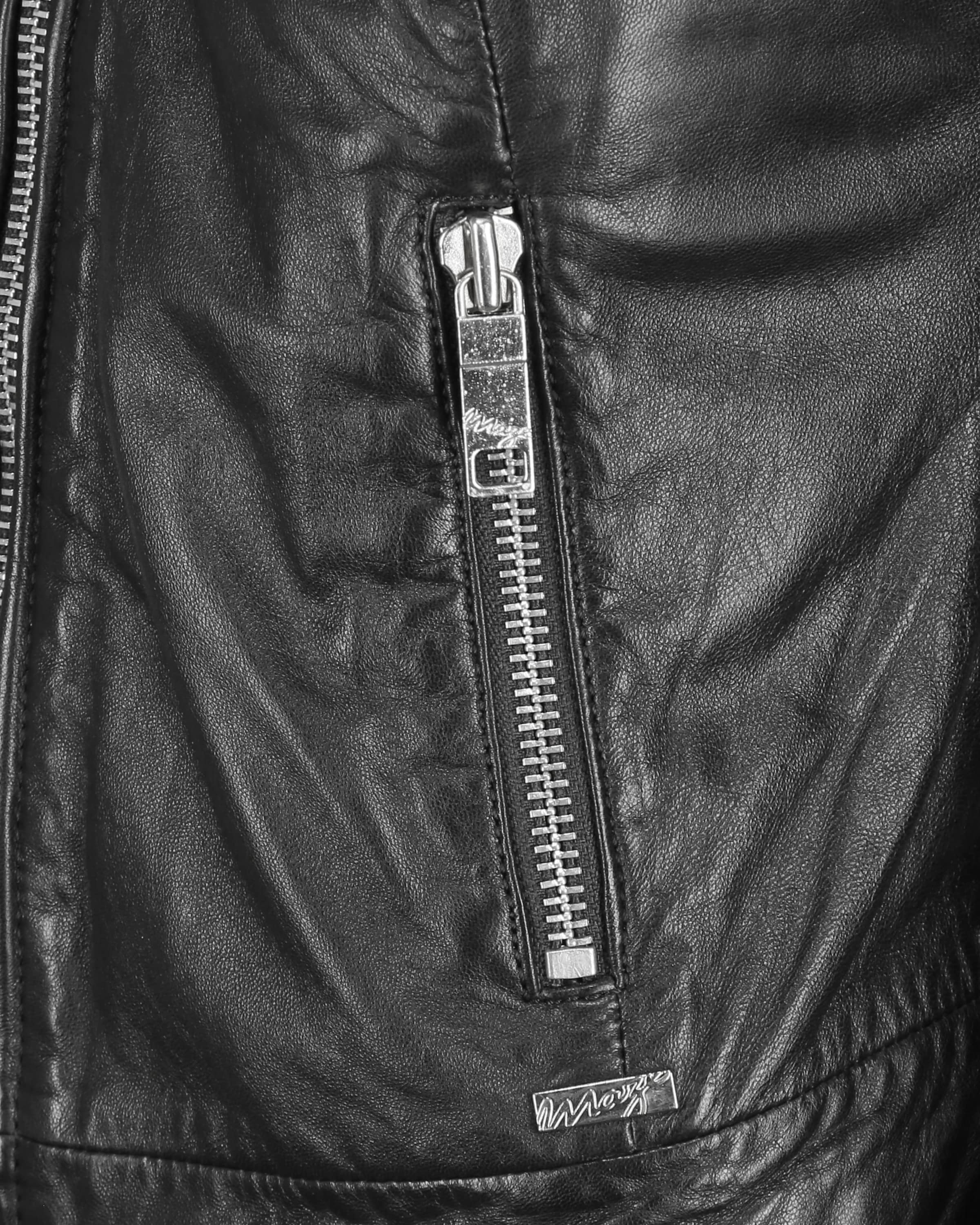 Frauen Jacken Maze Lederjacke mit Stehkragen ' 4201972 ' in Schwarz - KH20230