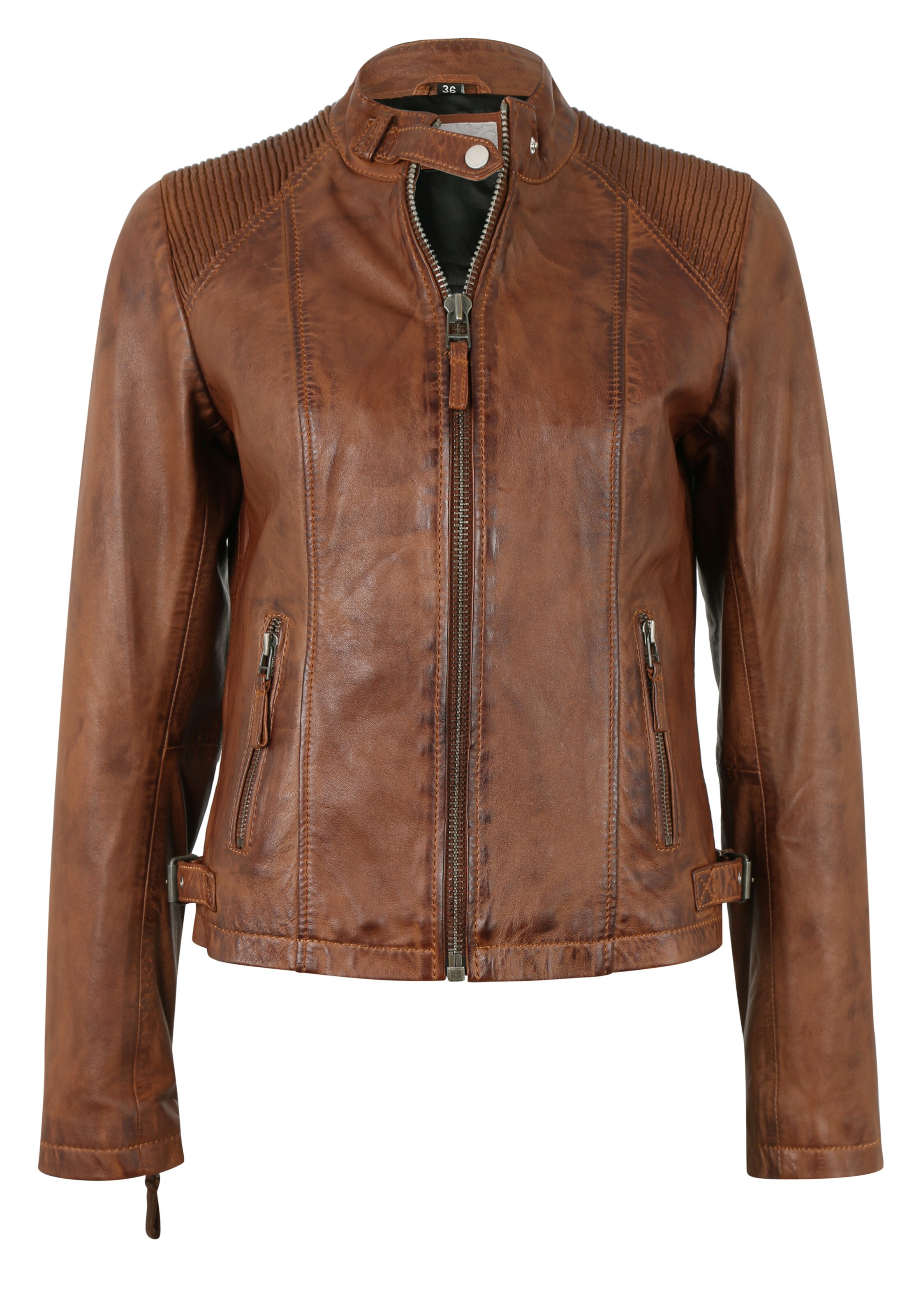 7ELEVEN Between-Season Jacket 'Janina' in Brown: front