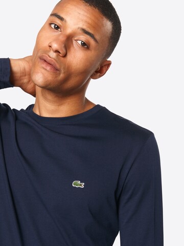 LACOSTE - Camiseta en azul