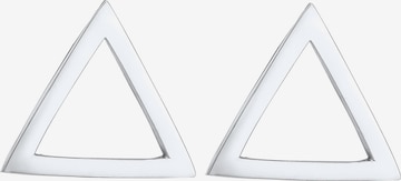 ELLI Earrings 'Dreieck, Geo' in Silver