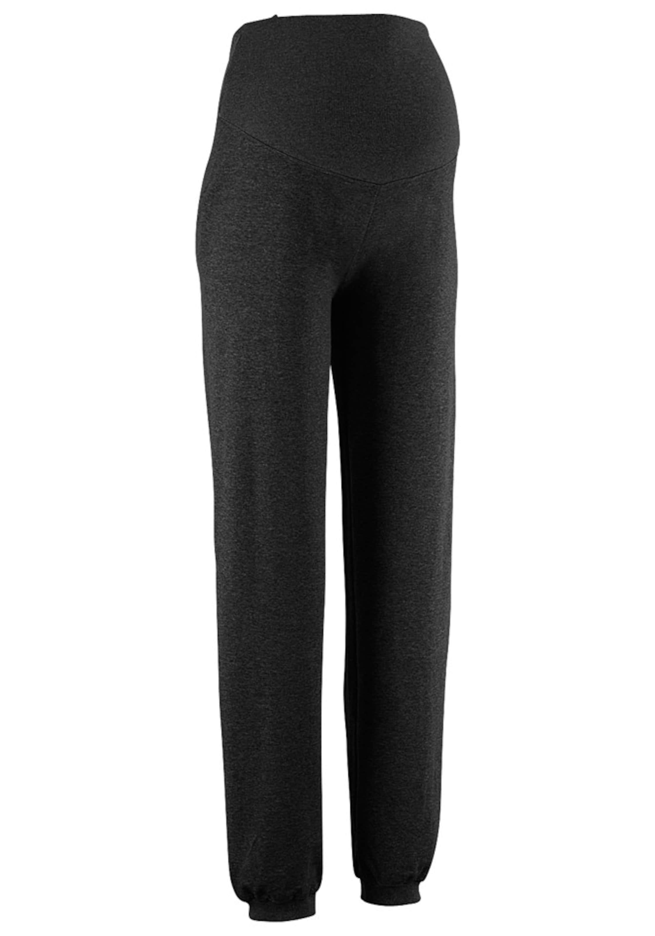 Neun Monate Loose fit Pants in Black: front