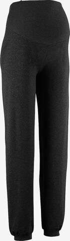 Neun Monate Loose fit Pants in Black: front