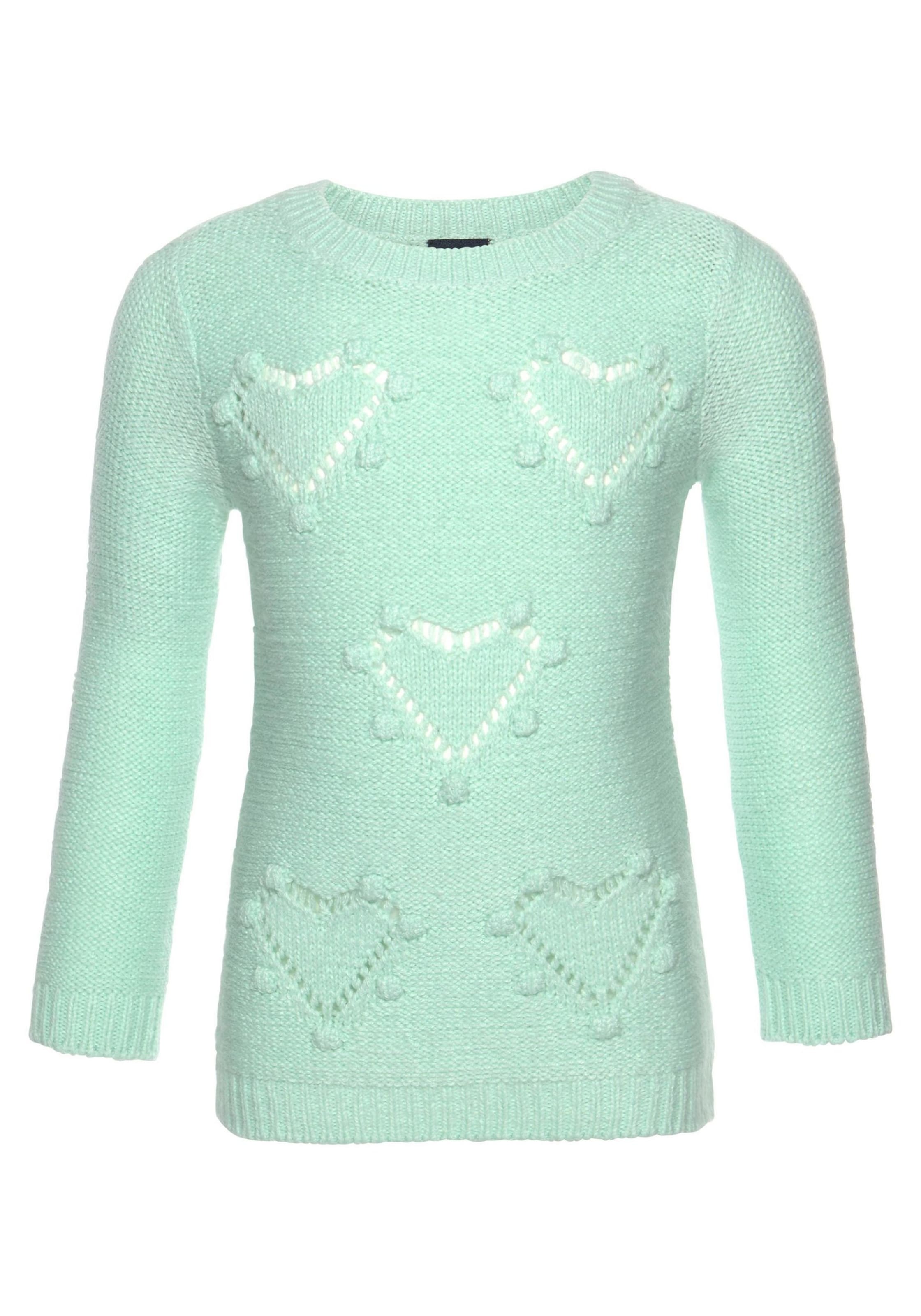 ARIZONA Strickpullover in Grün: Vorderseite