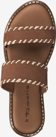 TAMARIS Mules in Brown