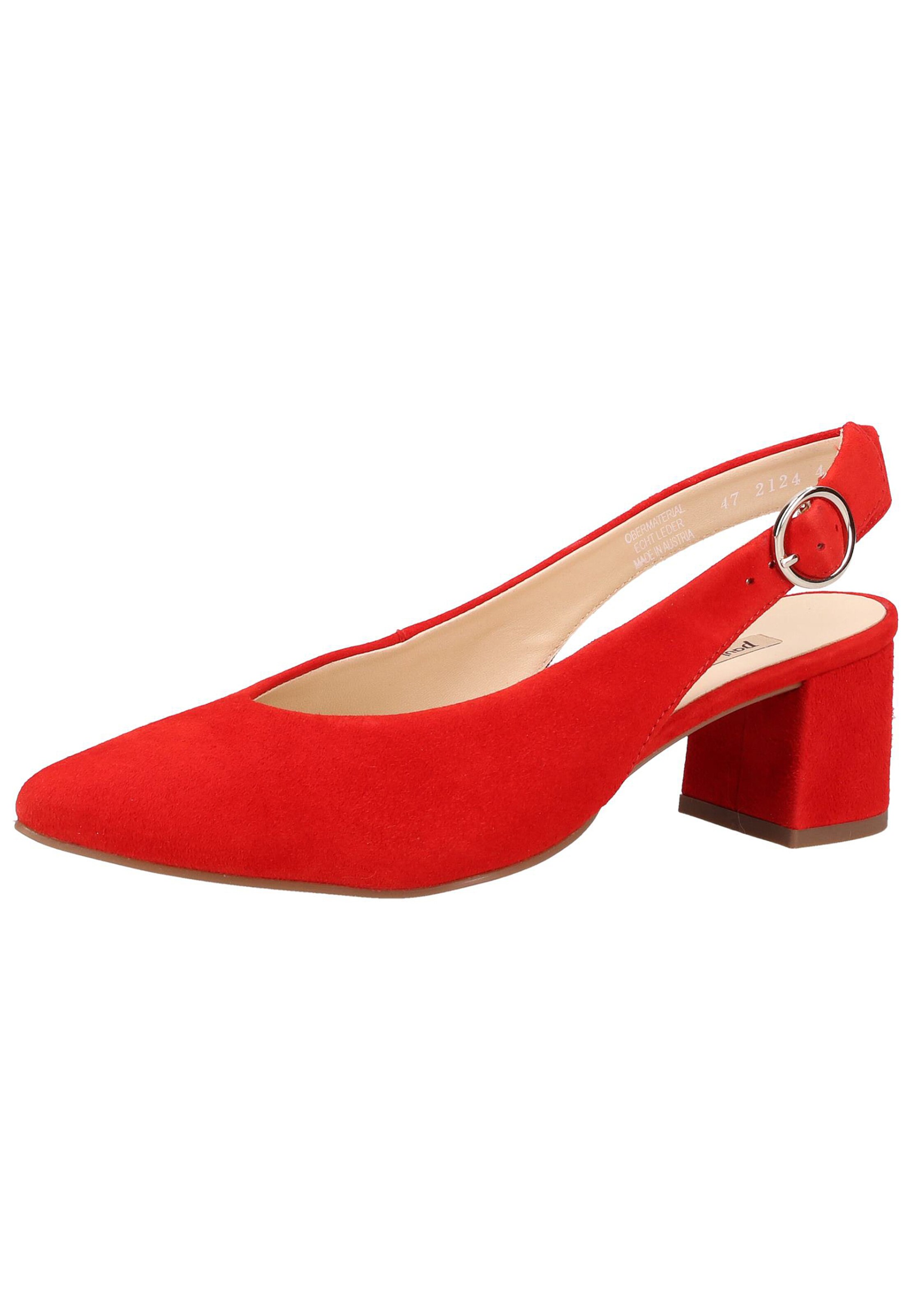 Paul Green - Slingpumps in de kleur Rood