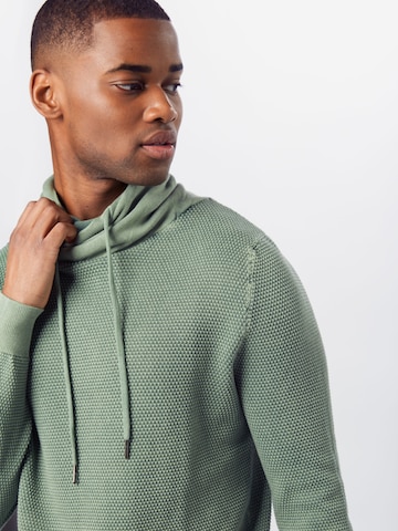 Key Largo Regular Fit Pullover 'Mst Lech' in Grün