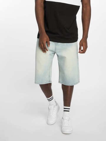 ROCAWEAR Loose fit Trousers 'Fri' in Blue: front