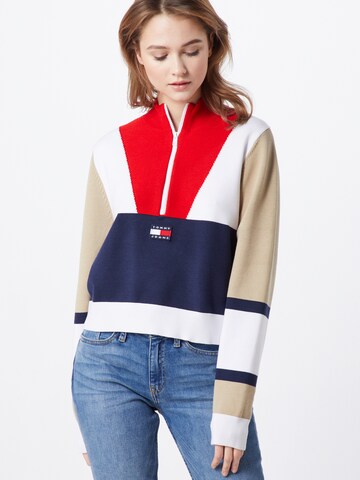 Tommy Jeans Pullover in Mischfarben: predná strana