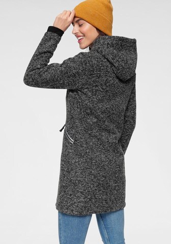 POLARINO Between-Seasons Coat 'Polarino' in Black