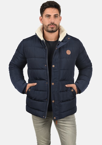 BLEND Winter Jacket 'Frederic' in Blue